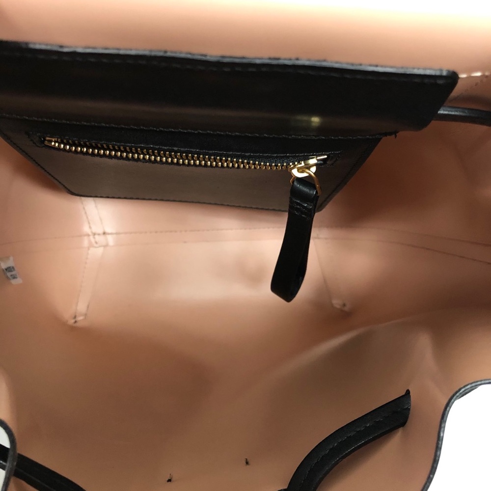 Mansur Gavriel Mini Leather Drawstring Backpack - image 4